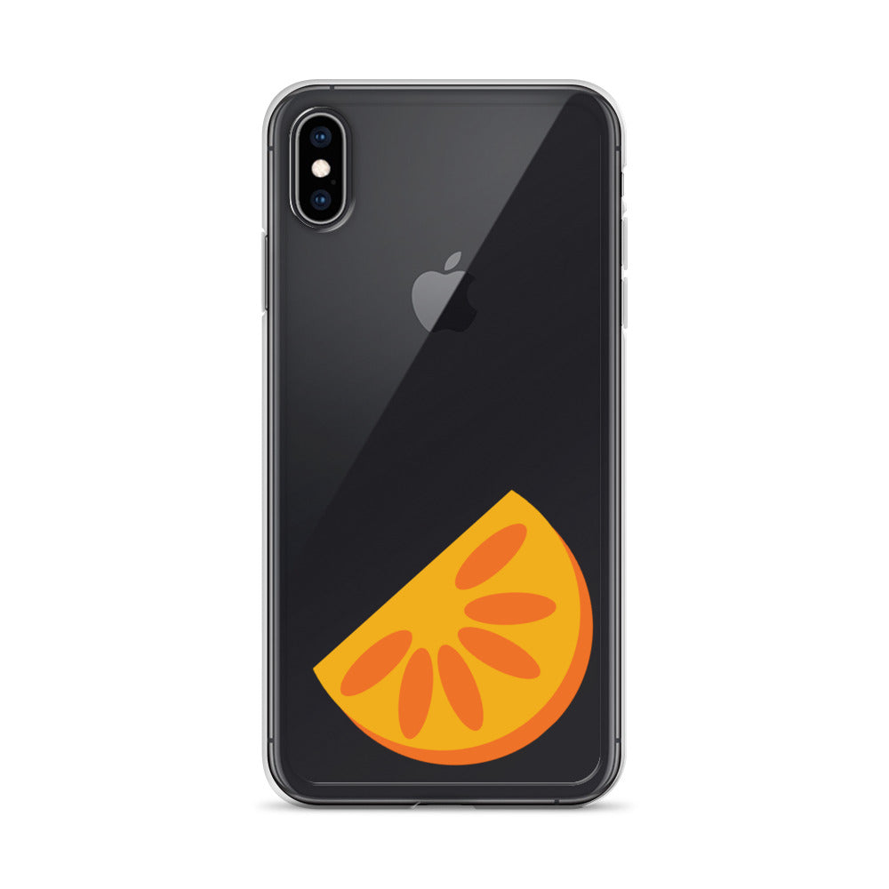 Clear Case for iPhone® Orange