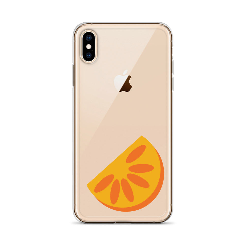 Clear Case for iPhone® Orange