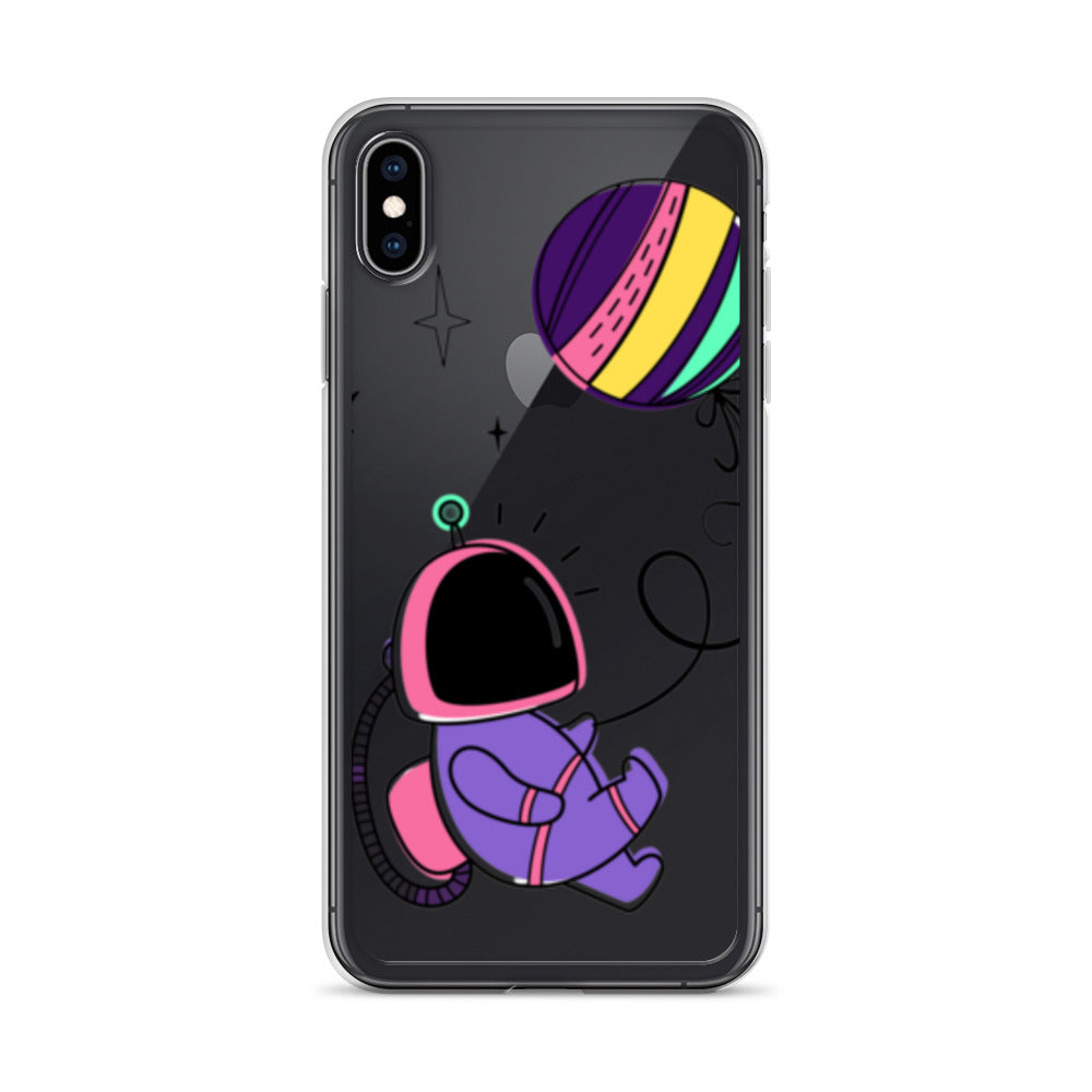 Clear Case for iPhone® Astronaut 2