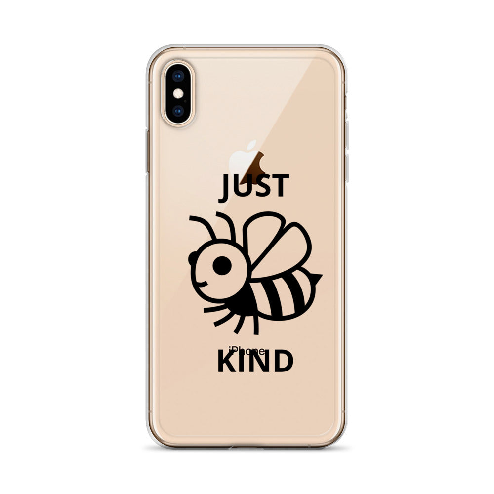 Clear Case for iPhone® Just Be Kind