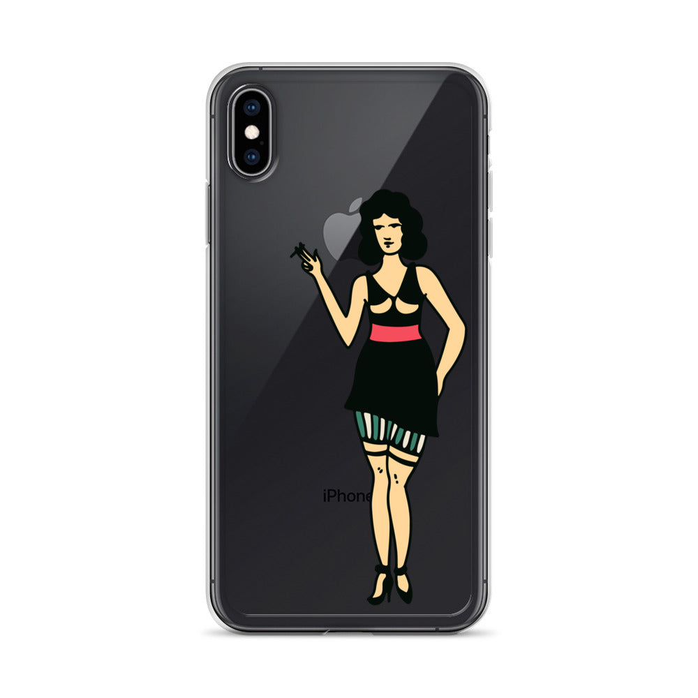 Clear Case for iPhone® Tattoo Woman 2