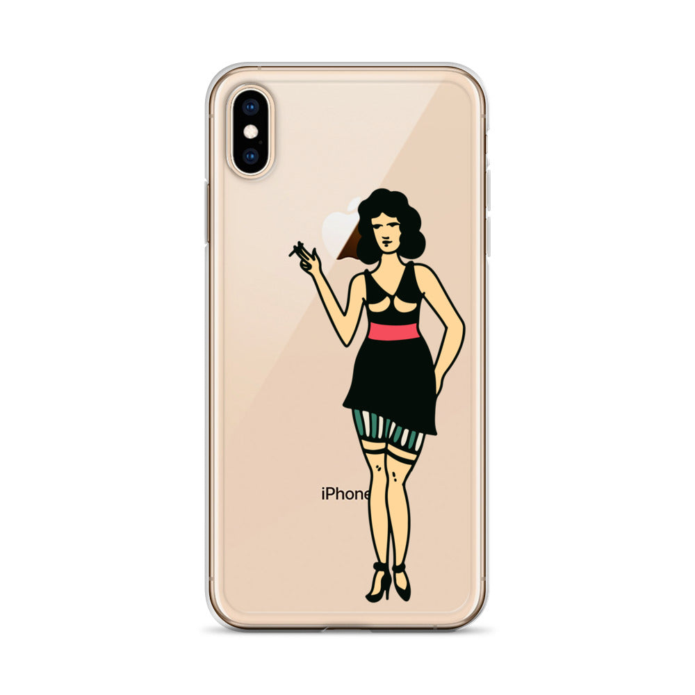 Clear Case for iPhone® Tattoo Woman 2