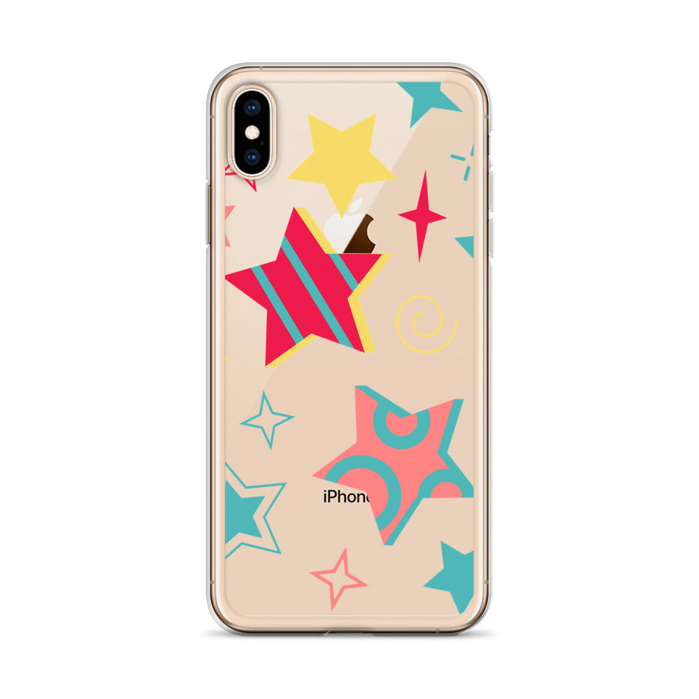 Clear Case for iPhone® 90's Stars