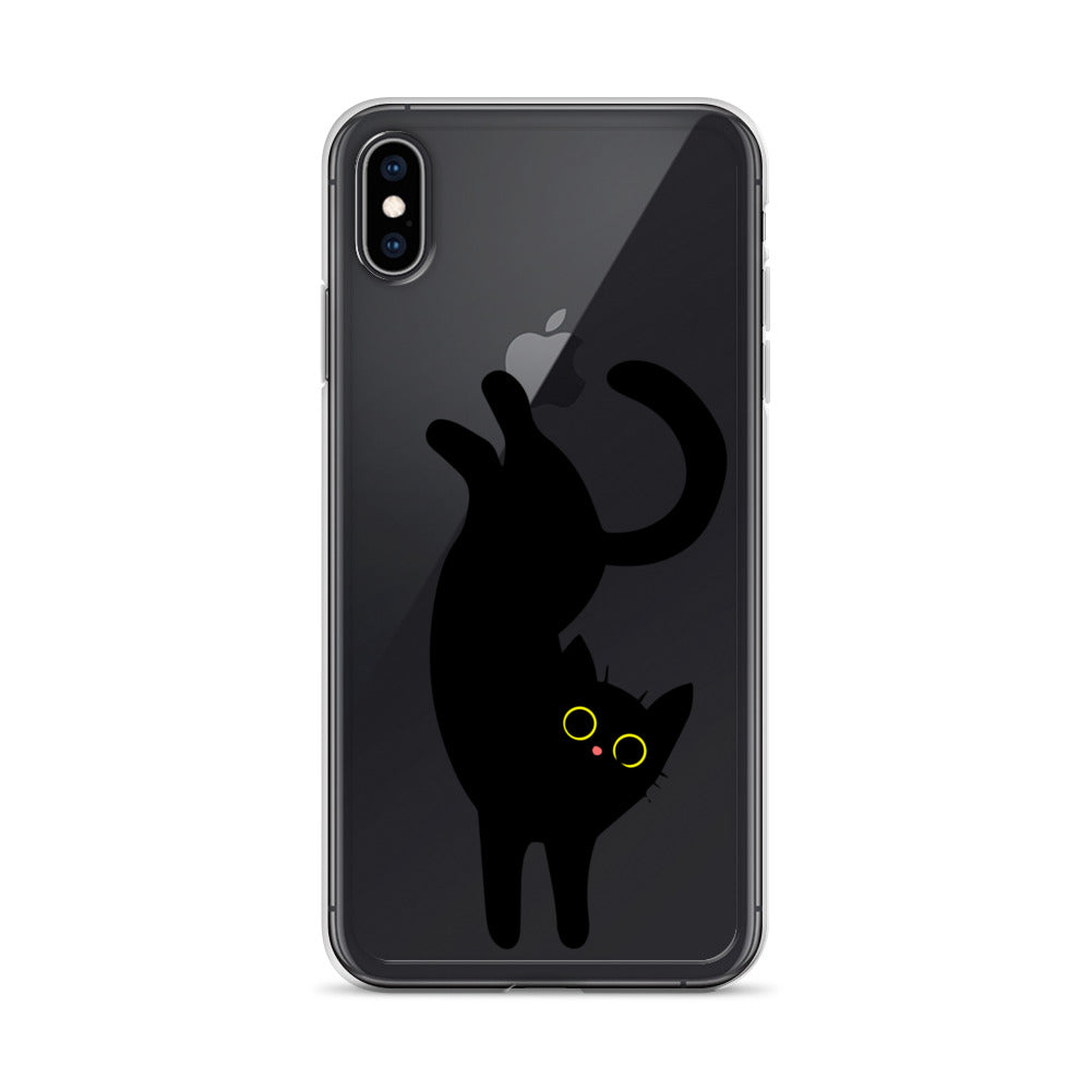 Clear Case for iPhone® Playful Cat