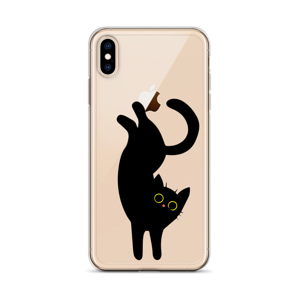 Clear Case for iPhone® Playful Cat