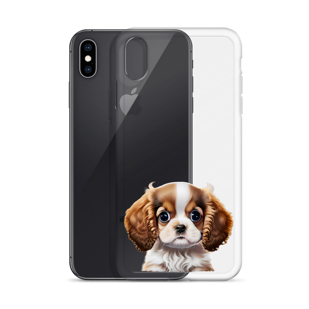 Clear Case for iPhone® Cavelier King Charles Spaniel Puppy