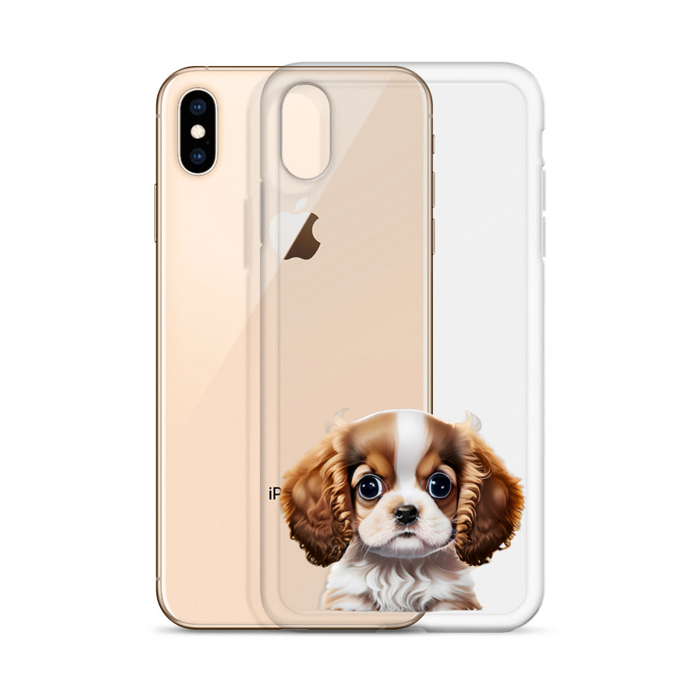 Clear Case for iPhone® Cavelier King Charles Spaniel Puppy