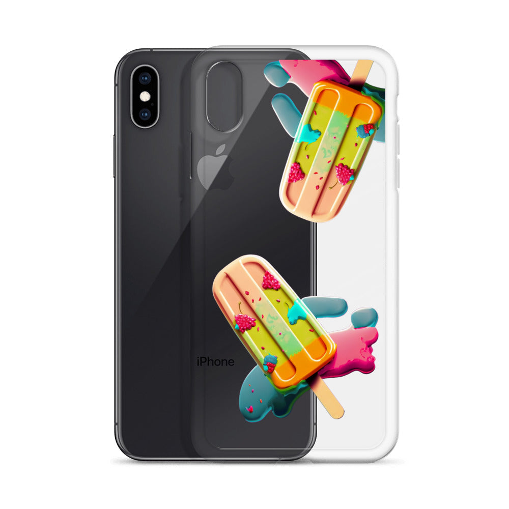 Clear Case for iPhone® Ice Pop