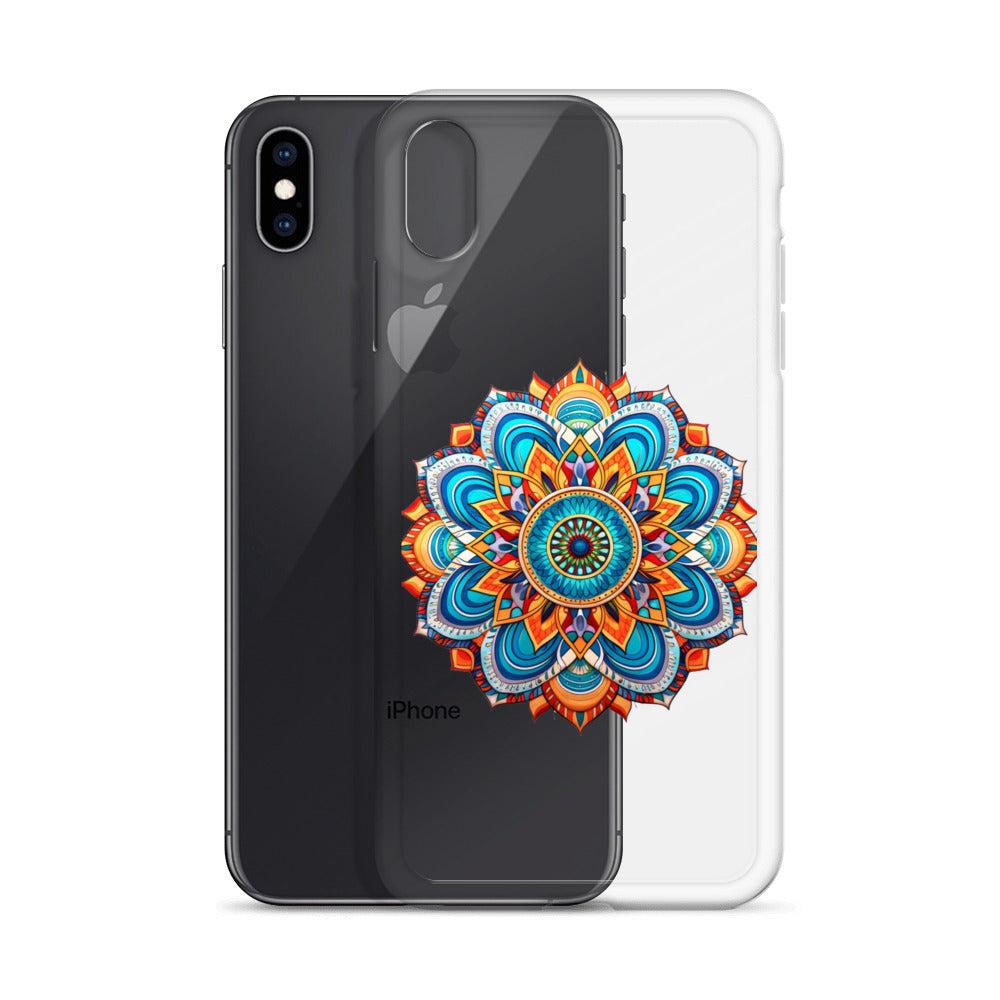 Clear Case for iPhone® Mandala 1