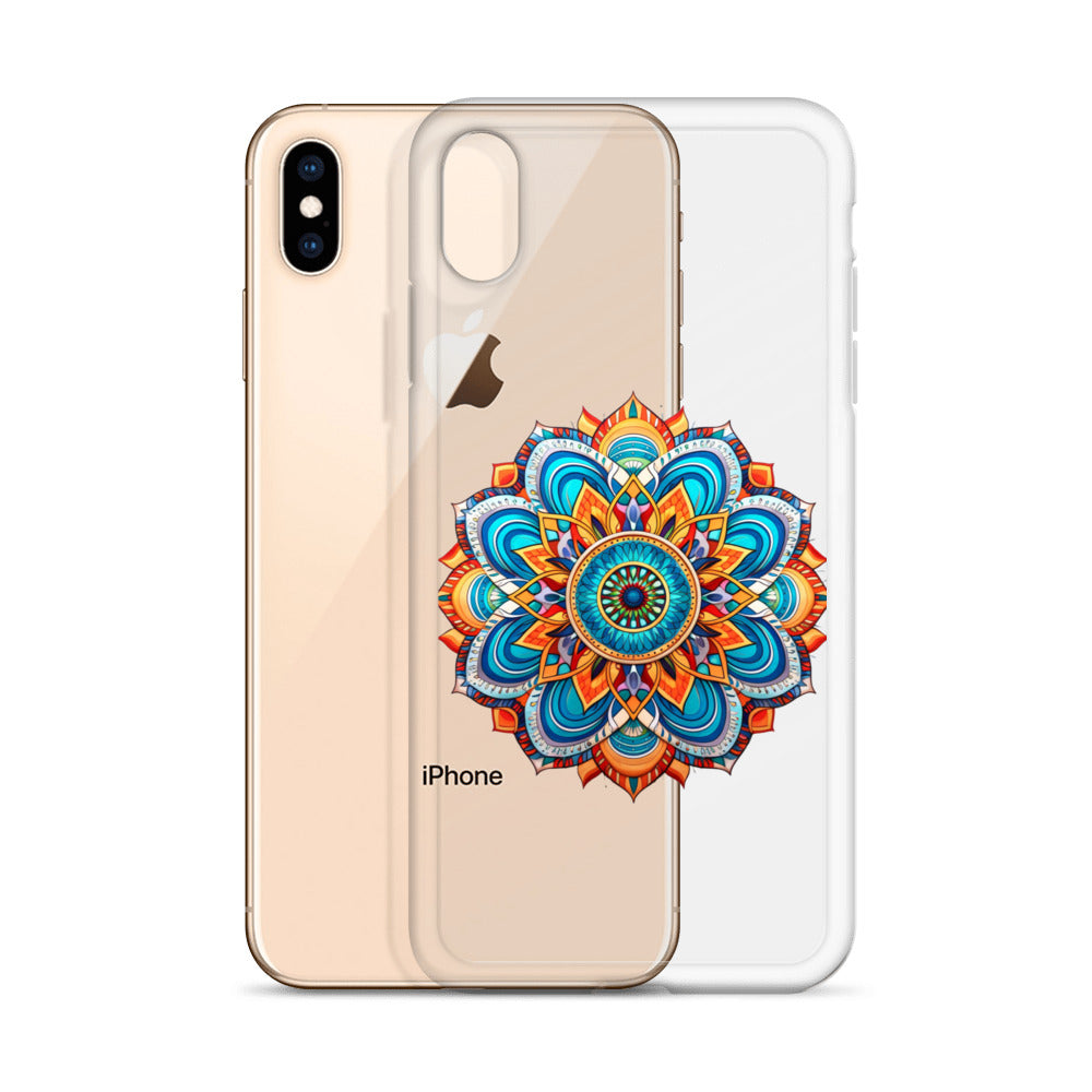 Clear Case for iPhone® Mandala 1