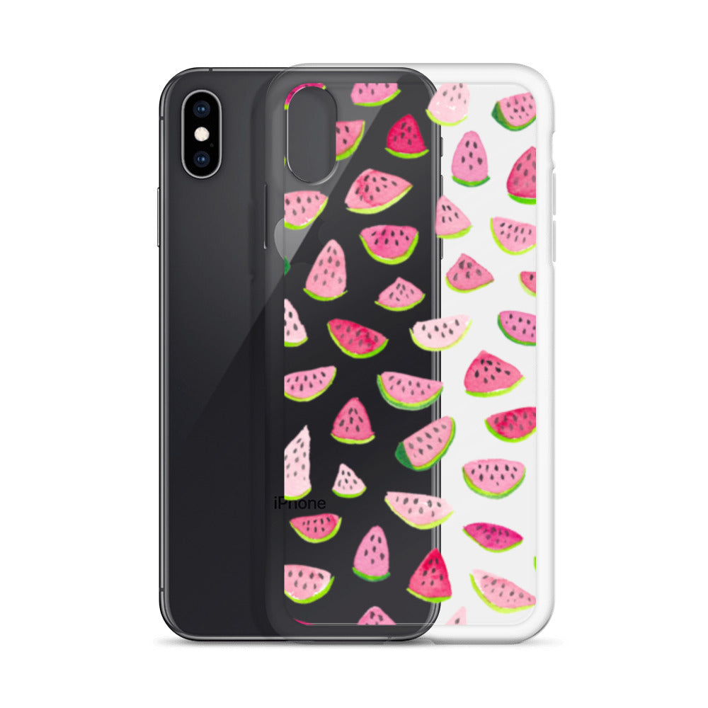 Clear Case for iPhone® Watermelon