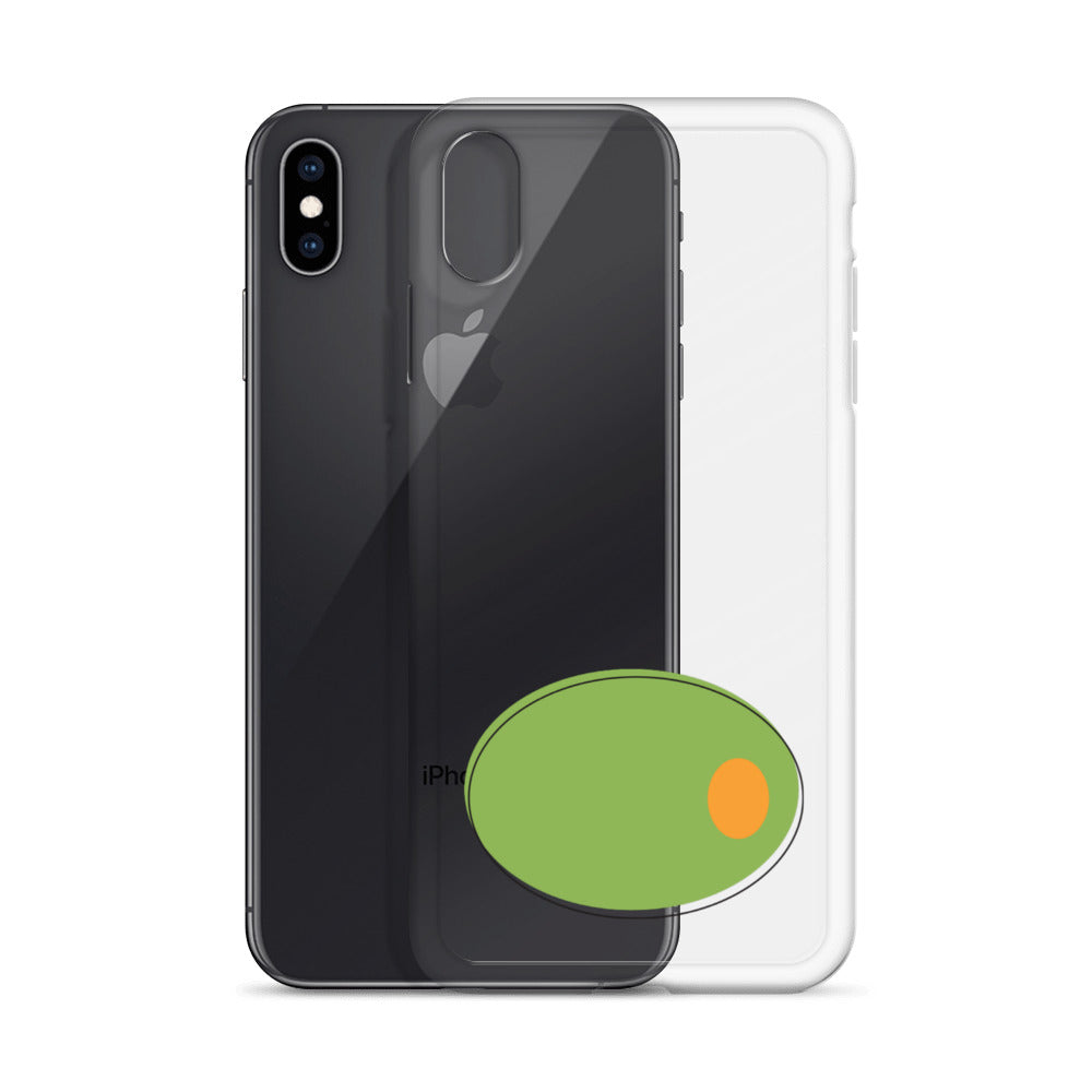 Clear Case for iPhone® Olive