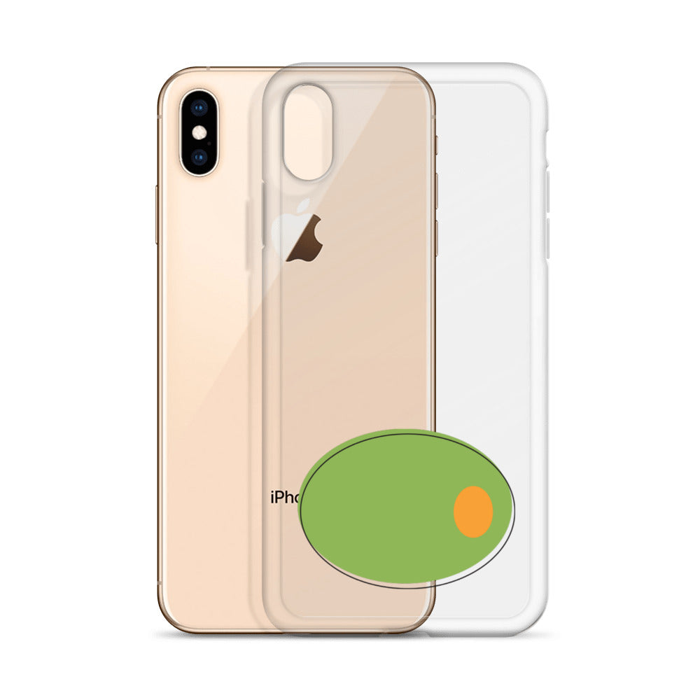 Clear Case for iPhone® Olive