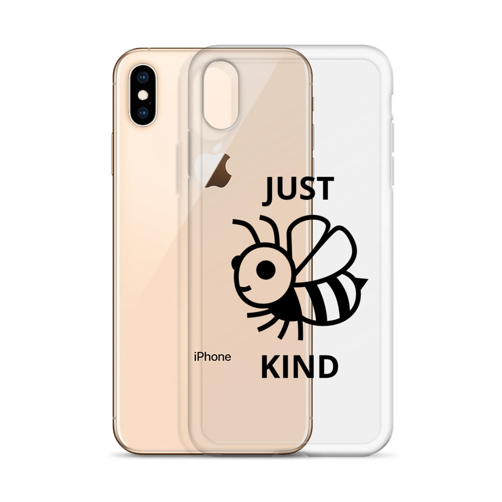 Clear Case for iPhone® Just Be Kind