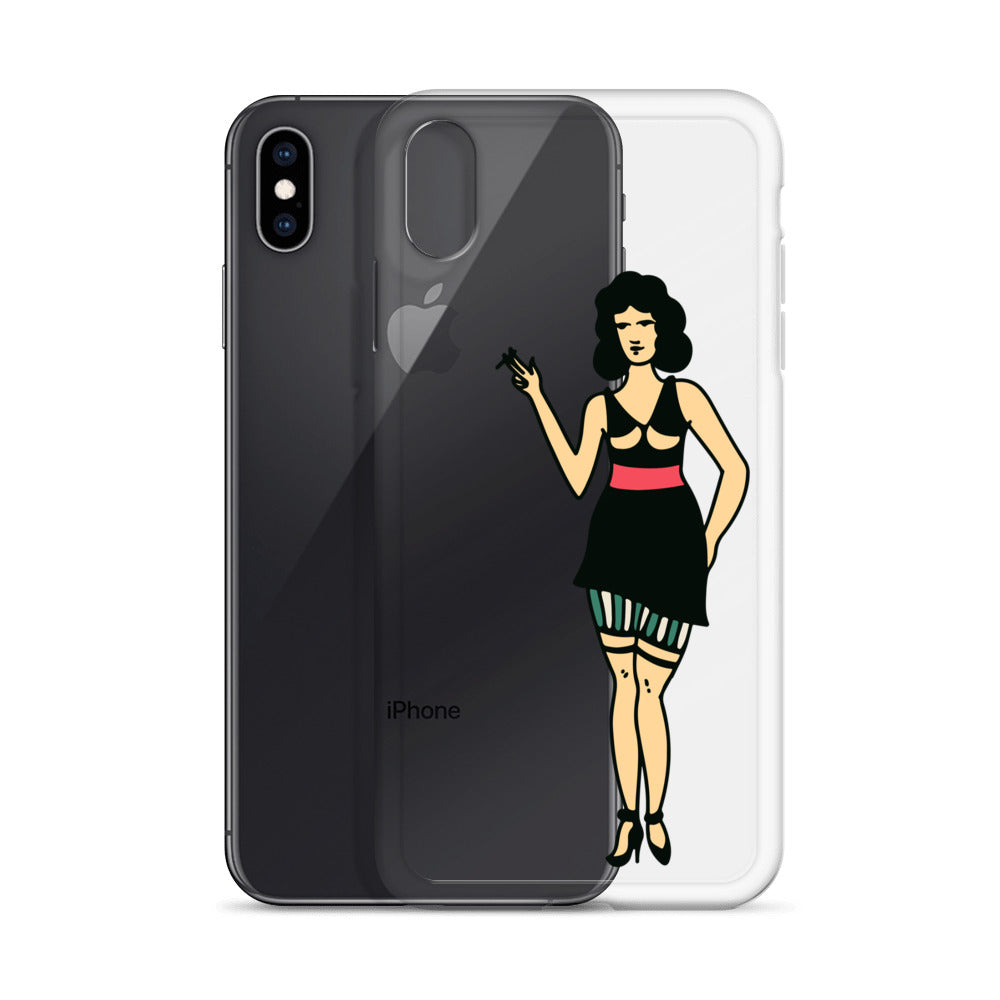 Clear Case for iPhone® Tattoo Woman 2