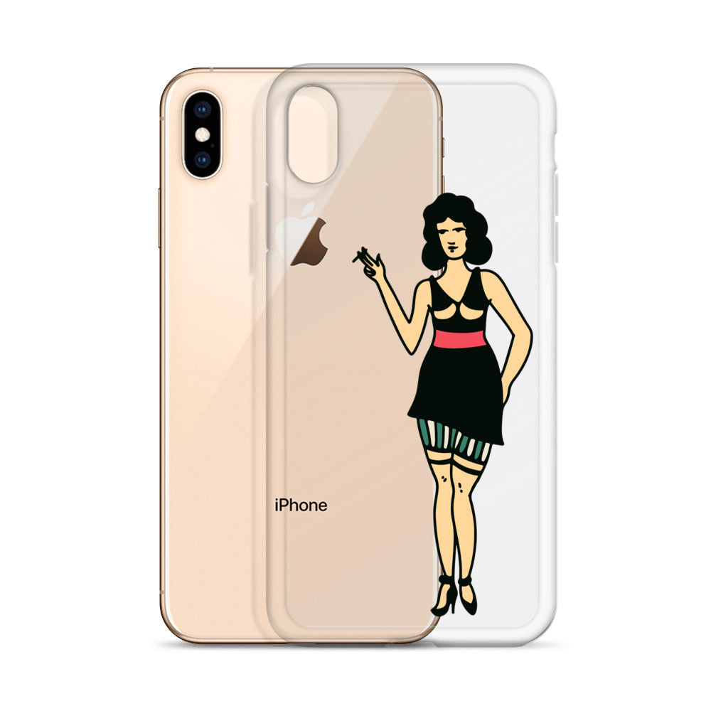 Clear Case for iPhone® Tattoo Woman 2