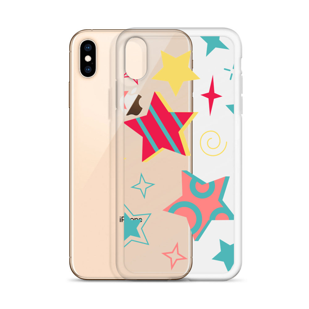 Clear Case for iPhone® 90's Stars