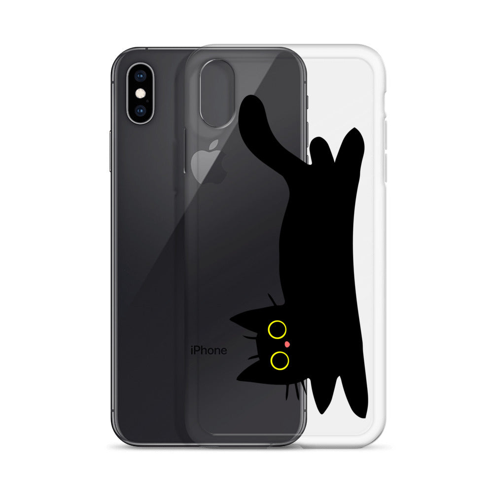 Clear Case for iPhone® Black Cat