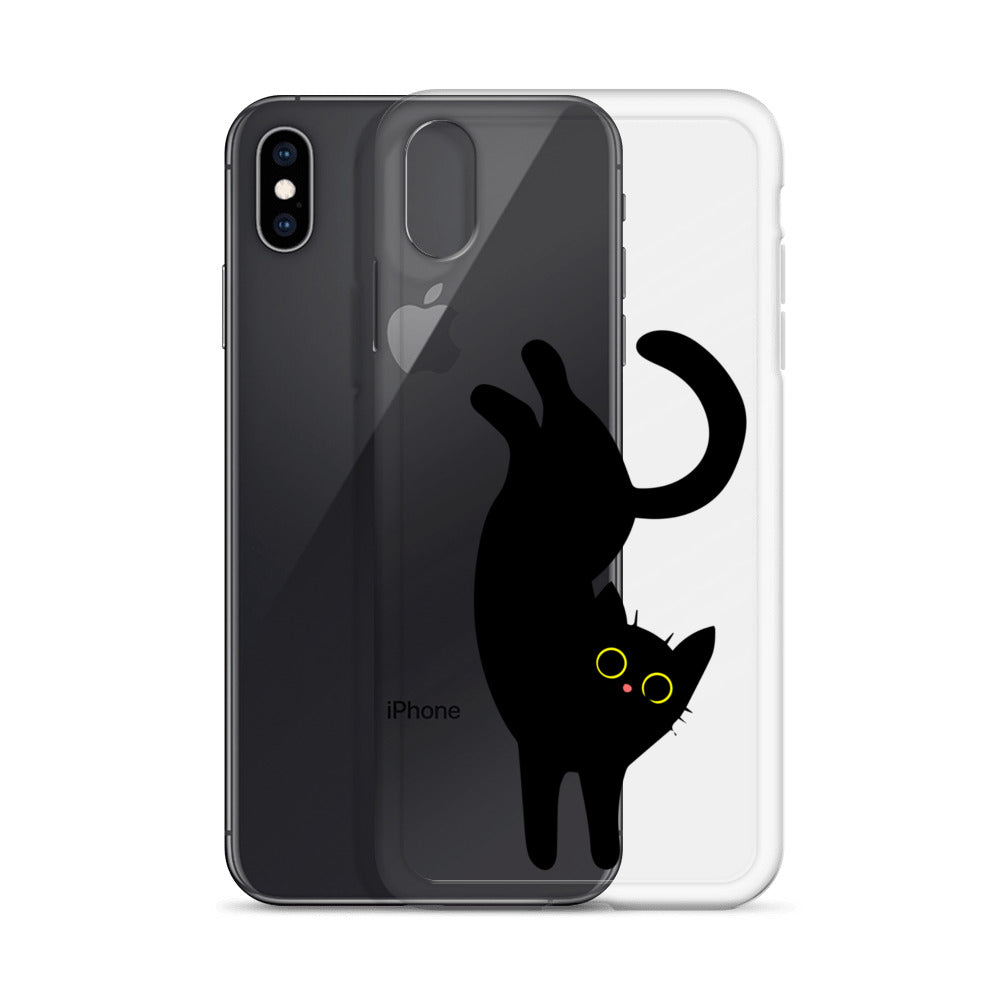Clear Case for iPhone® Playful Cat