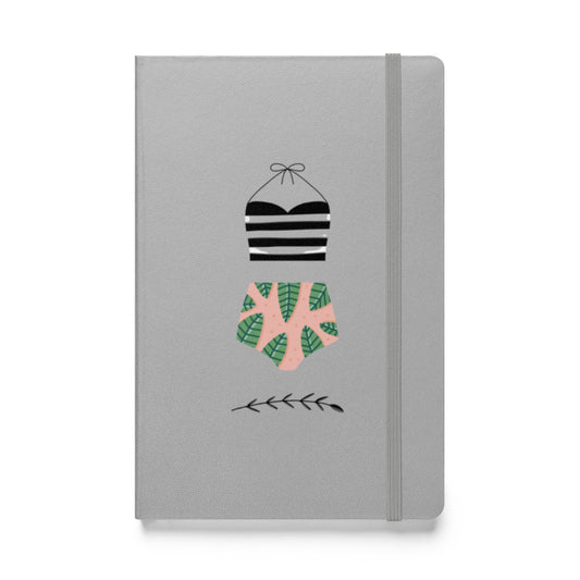 Hardcover bound notebook Bathing Suit