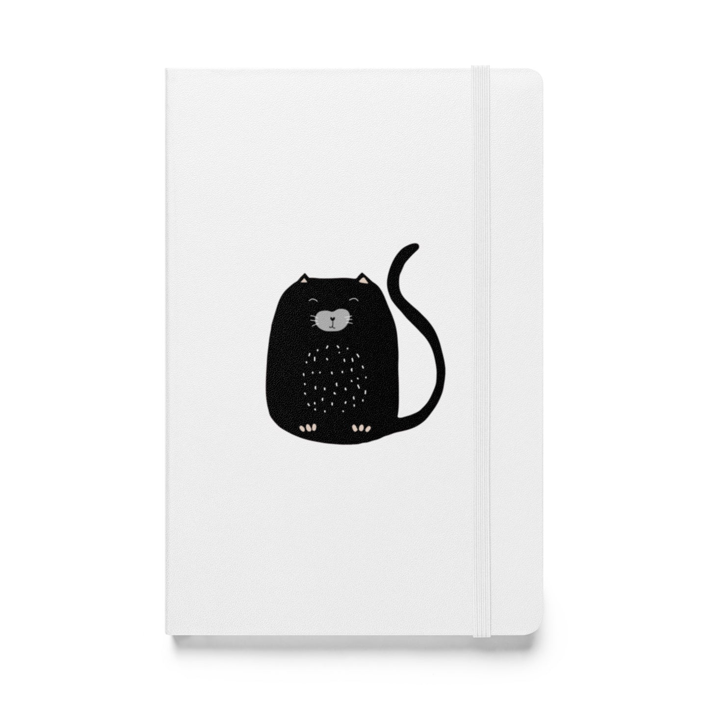 Hardcover bound notebook Fat Cat