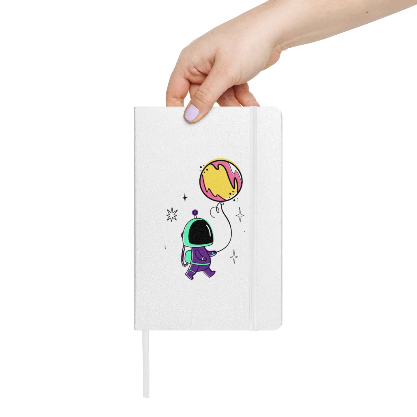 Hardcover bound notebook Astronaut