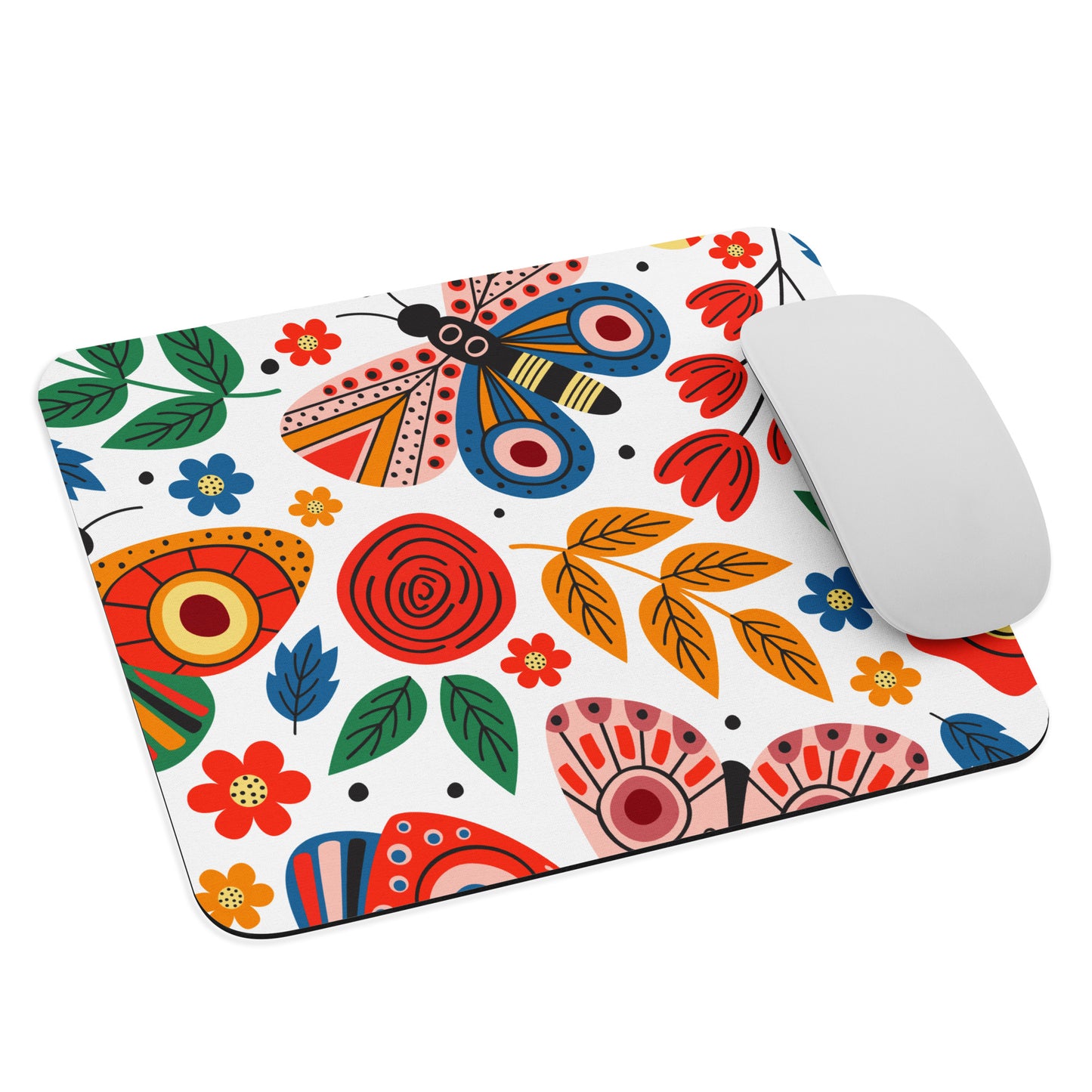 Mouse pad Colorful Moths