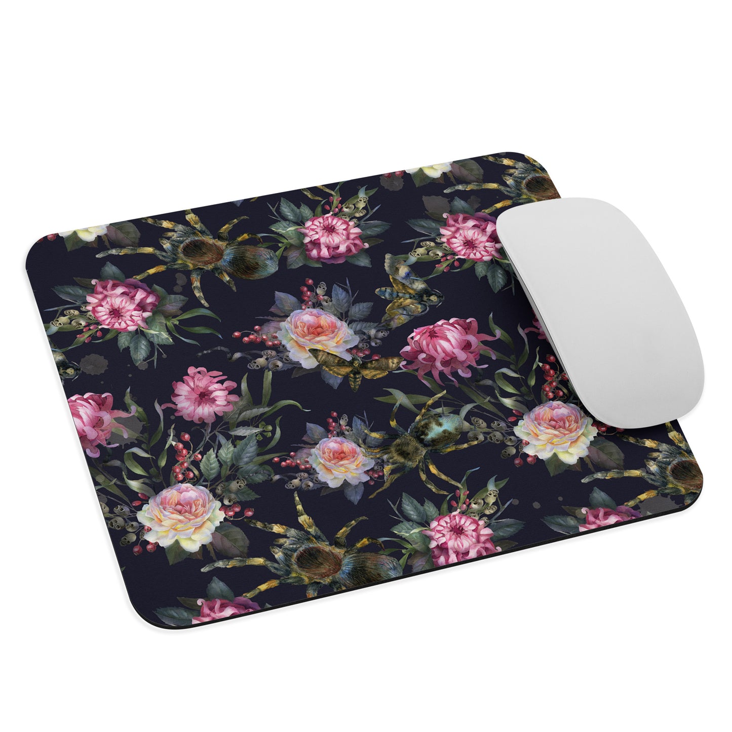 Mouse pad Flowers & Spiders