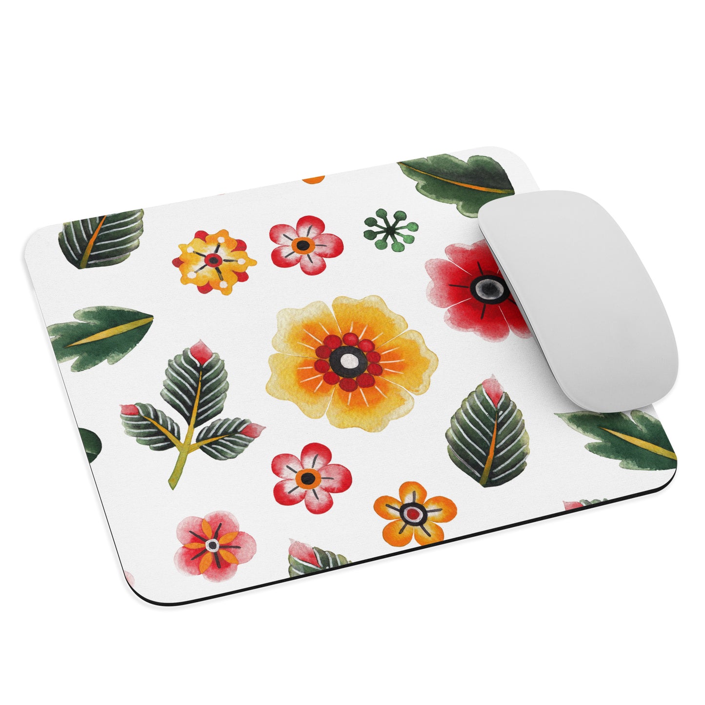 Mouse pad Colorful Flowers