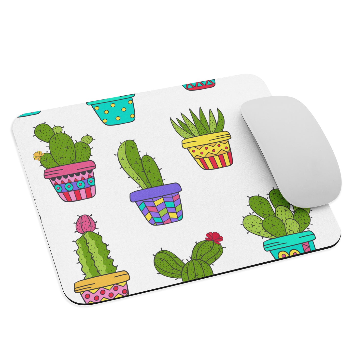 Mouse pad Cactus Pots