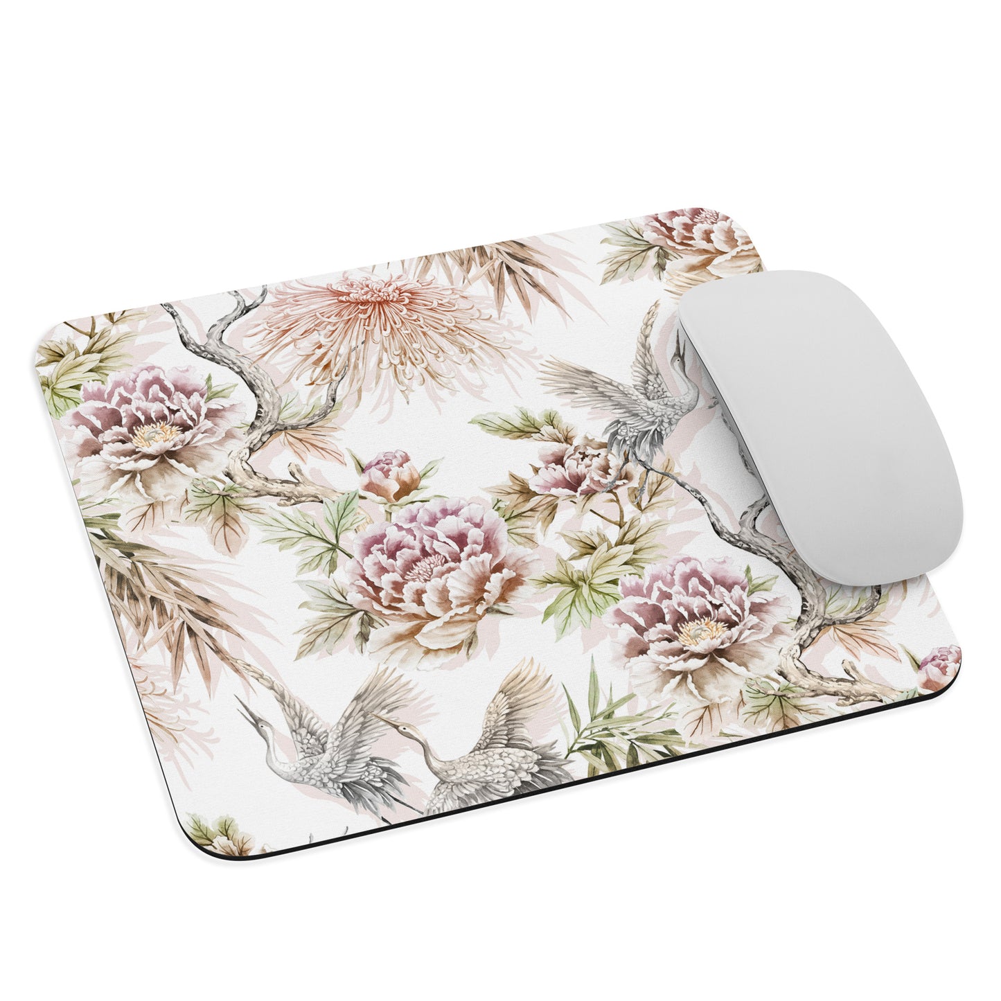 Mouse pad Stork White