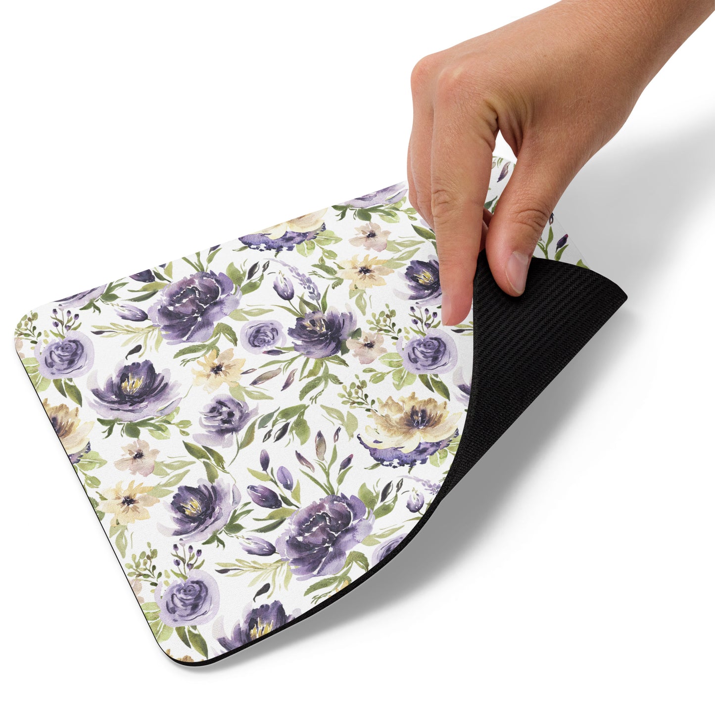 Mouse pad Floral Purple