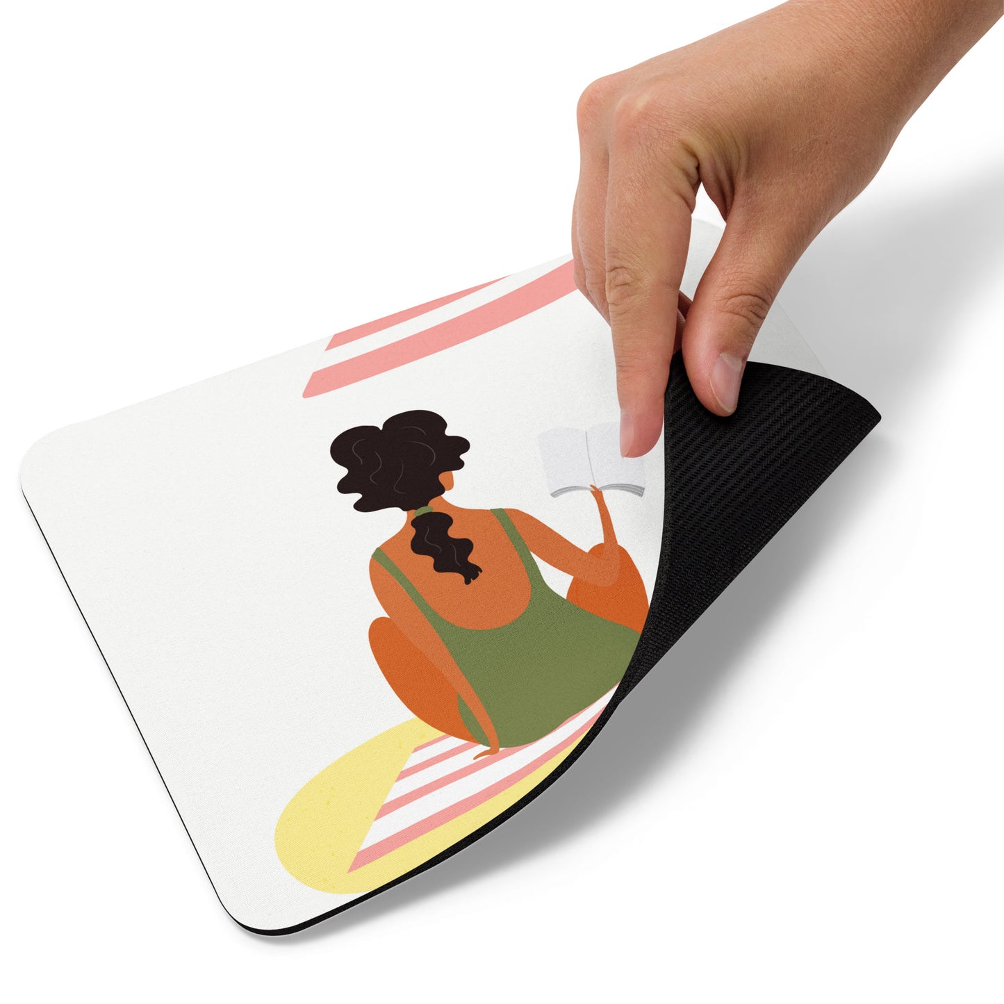 Mouse pad Girl on Beach