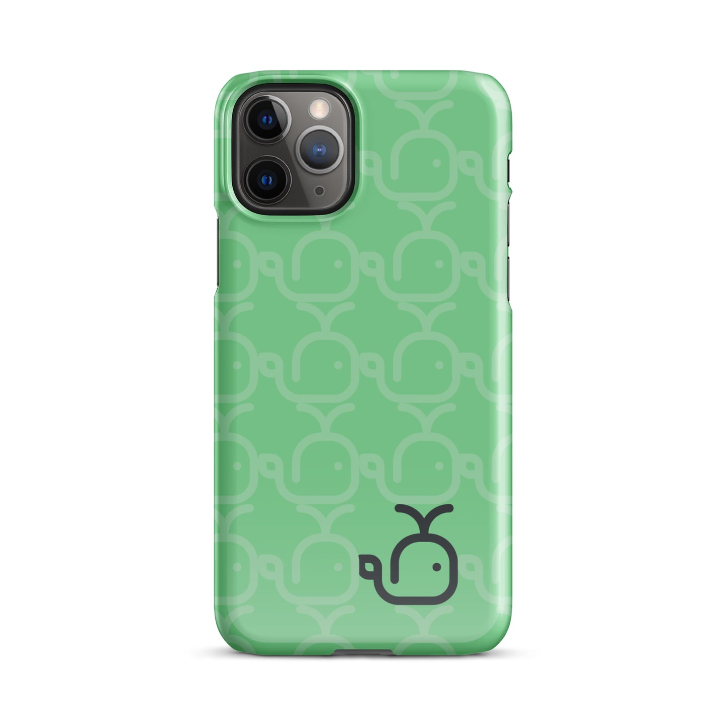 Snap case for iPhone® Green/Green