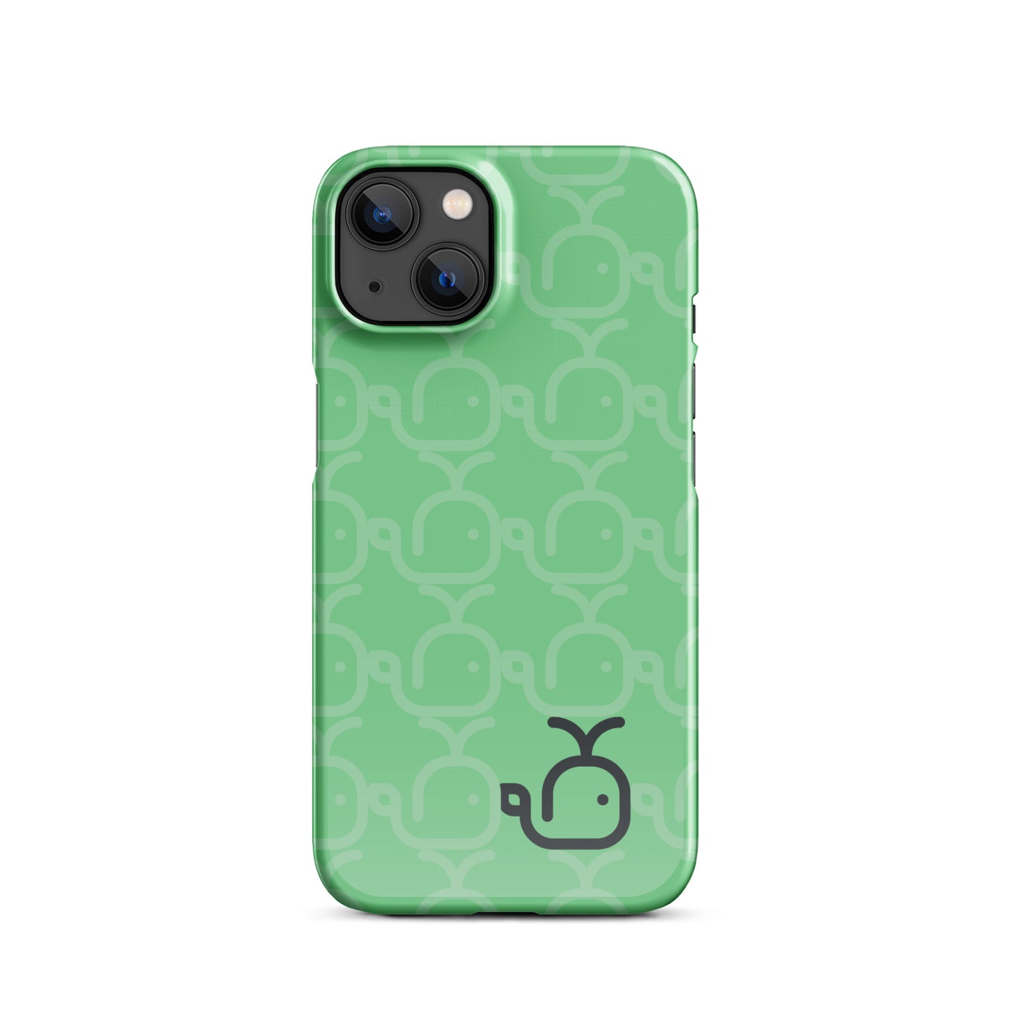 Snap case for iPhone® Green/Green