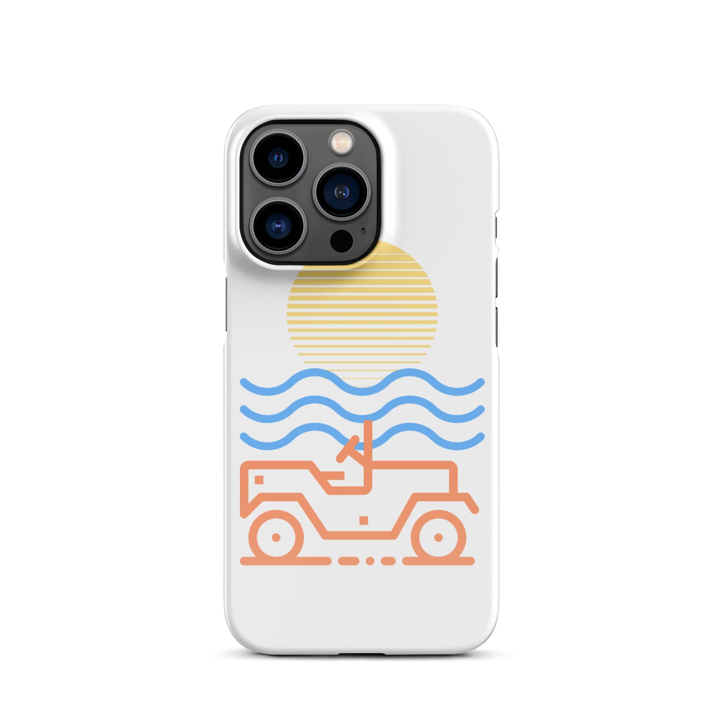 Snap case for iPhone® Sun Beach 4x4