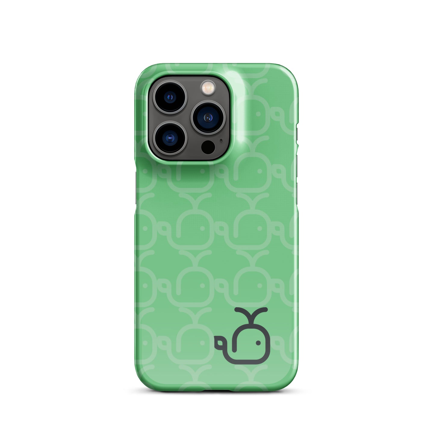 Snap case for iPhone® Green/Green