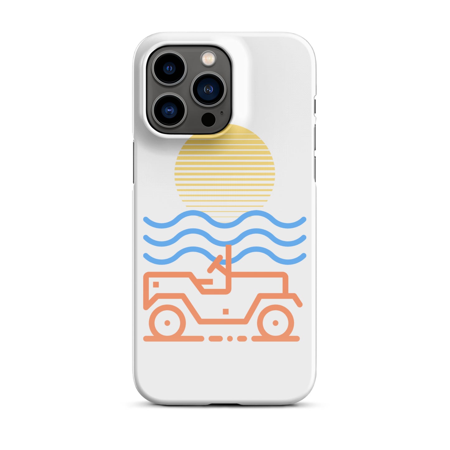 Snap case for iPhone® Sun Beach 4x4