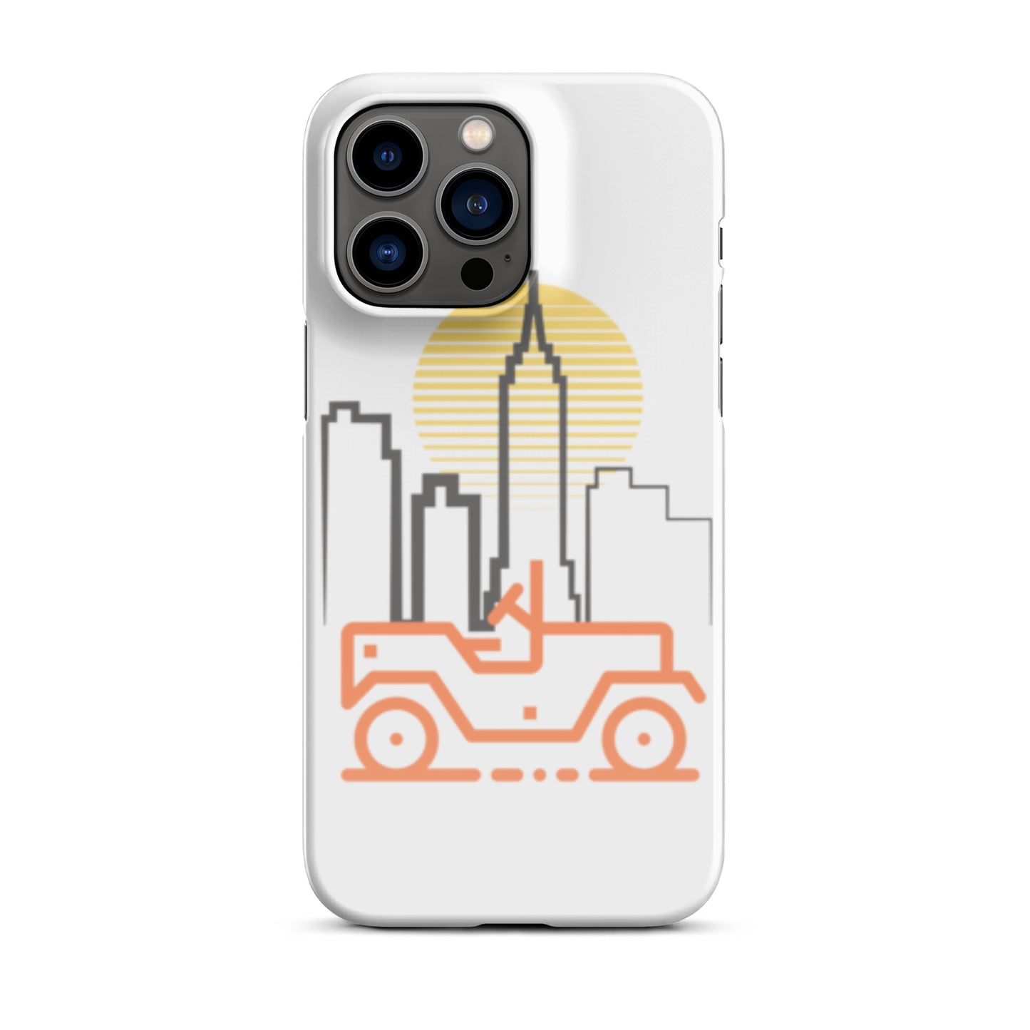 Snap case for iPhone® Sun City 4x4