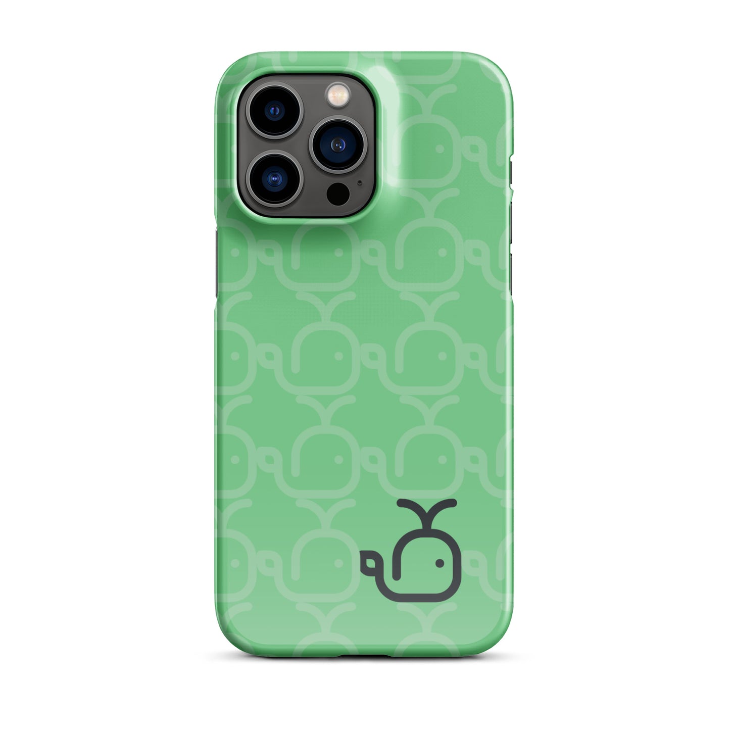 Snap case for iPhone® Green/Green