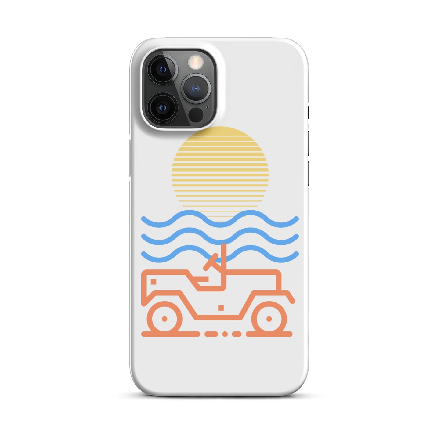 Snap case for iPhone® Sun Beach 4x4