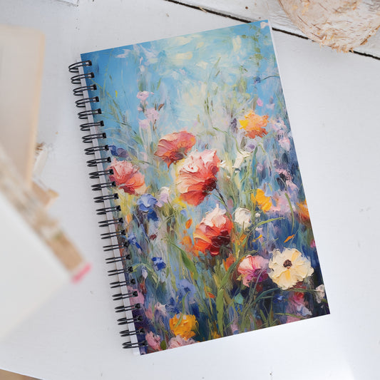 Spiral notebook Floral 2