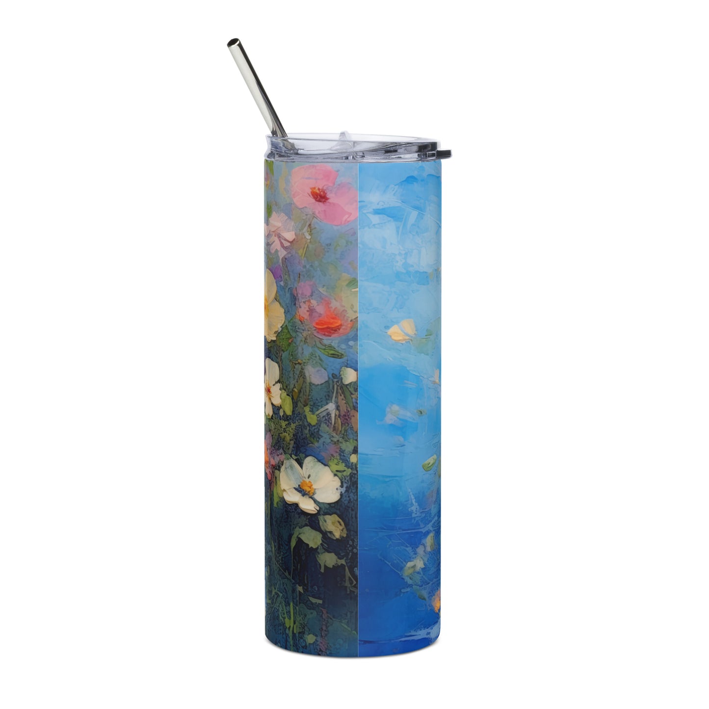 Stainless steel tumbler Floral 4