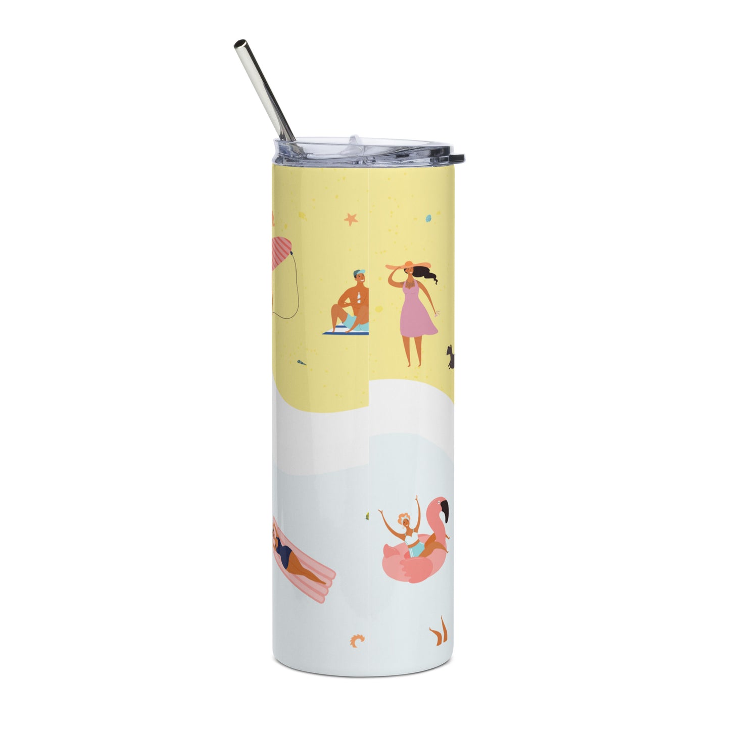 Stainless steel tumbler Beach Vacation