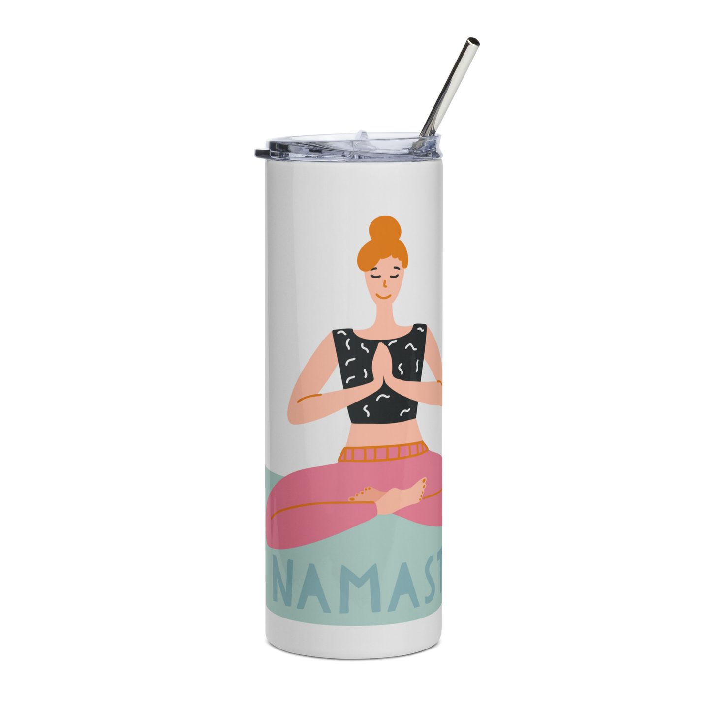 Stainless steel tumbler Namaste