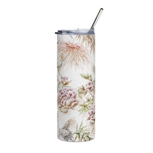 Stainless steel tumbler Stork White