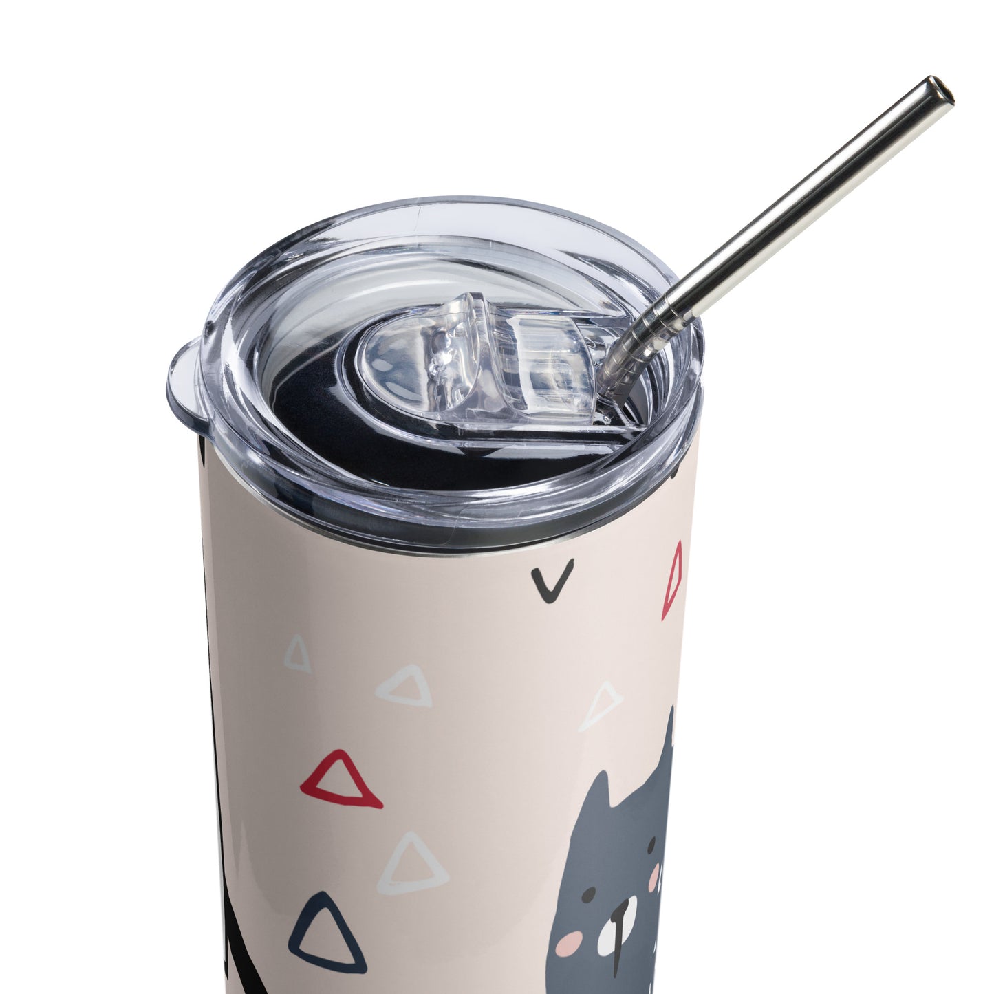 Stainless steel tumbler Cats