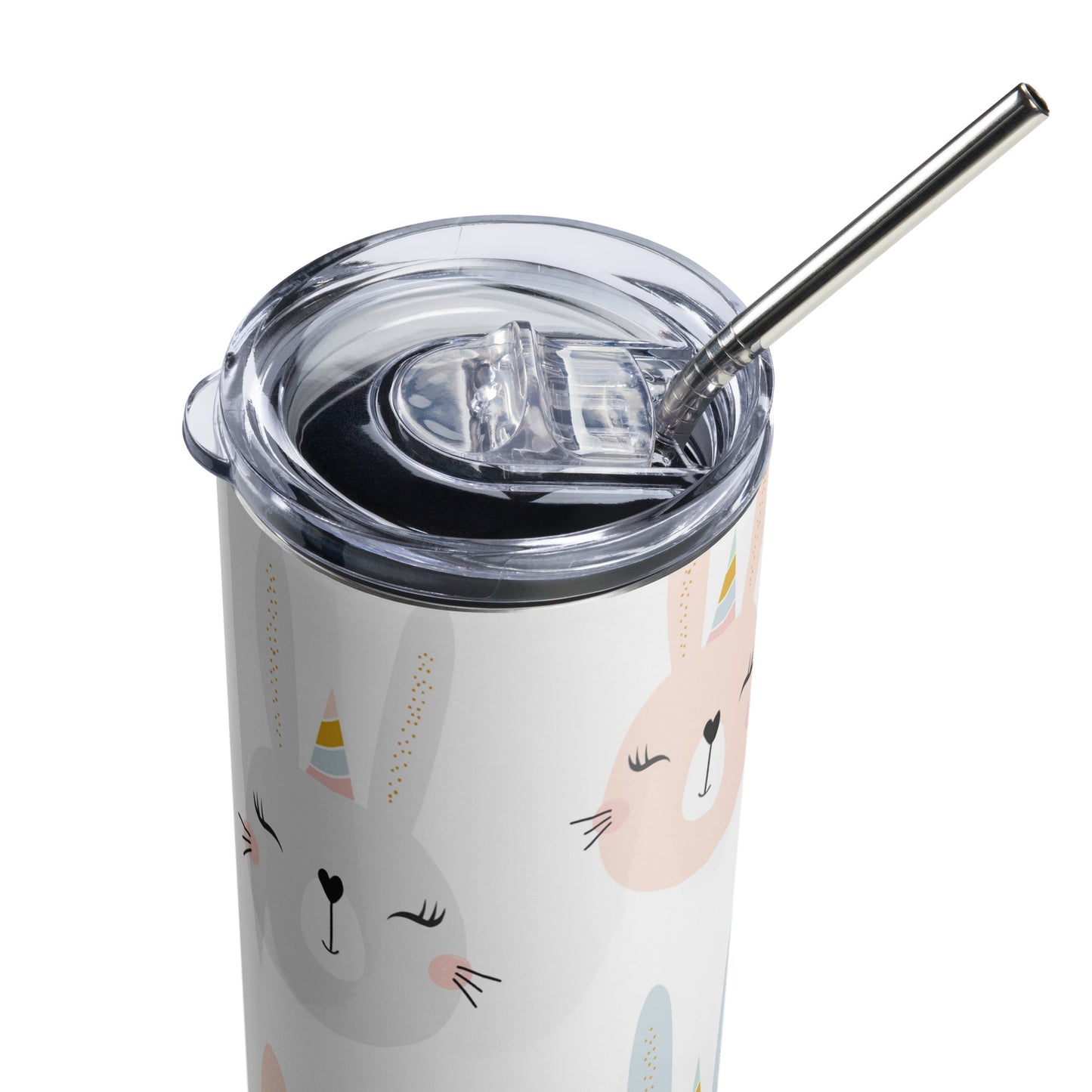 Stainless steel tumbler Bunny Birthday