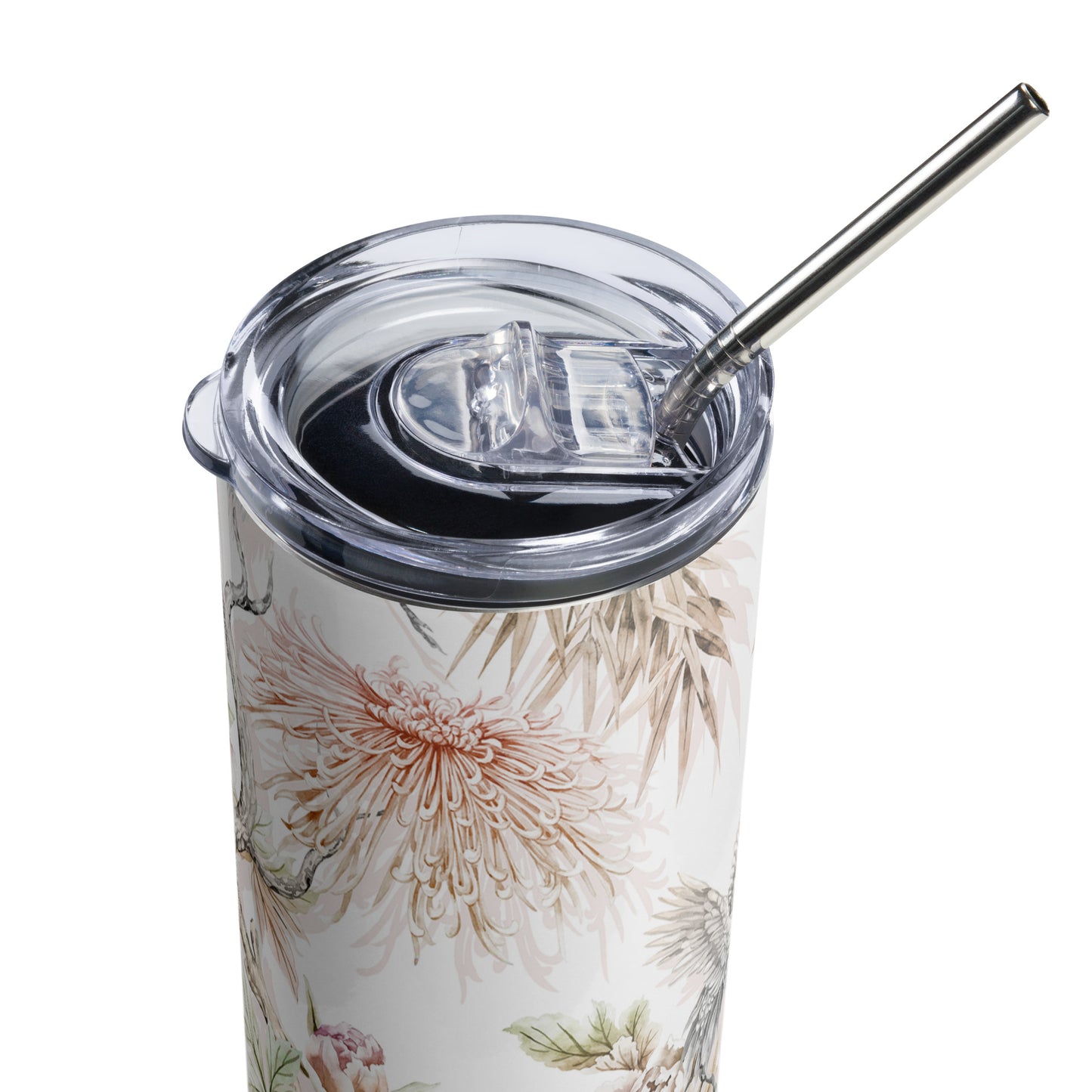 Stainless steel tumbler Stork White