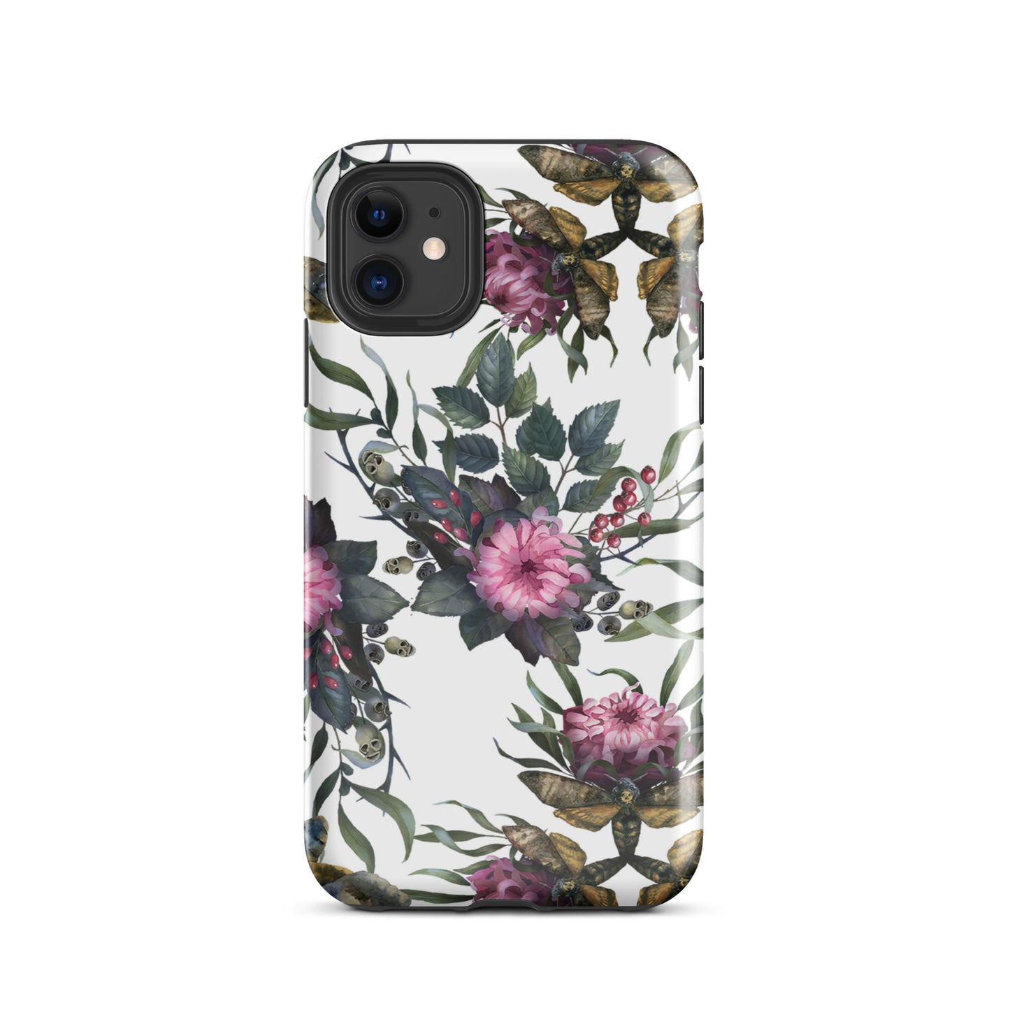 Tough Case for iPhone® Flowers & Bees